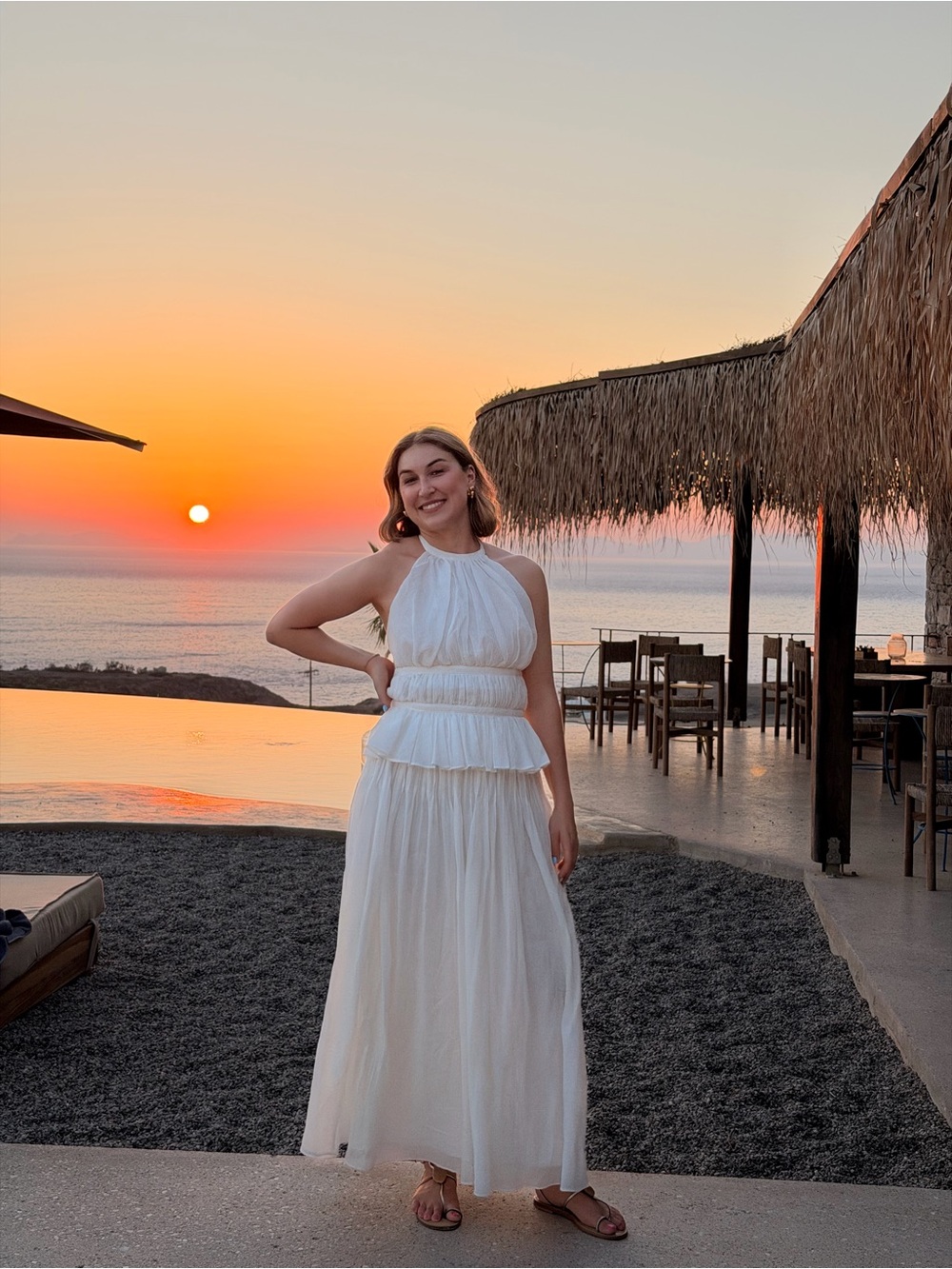 Tularosa Noori Maxi Skirt and Halter Set